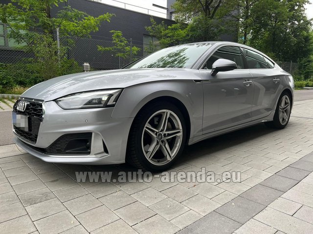 Rental Audi A5 45TDI QUATTRO in La Condamine