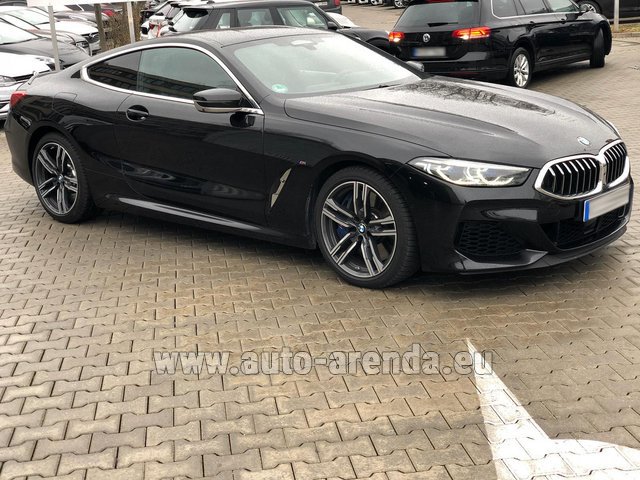 Rental BMW M850i xDrive Coupe in Cote D'azur International Airport