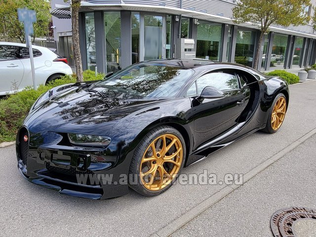 Rental Bugatti Chiron in Monte Carlo