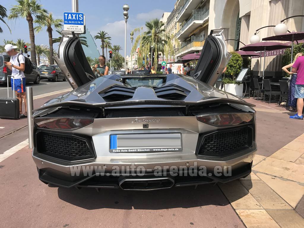 Rent The Lamborghini Aventador Lp 700 4 Car In Monaco