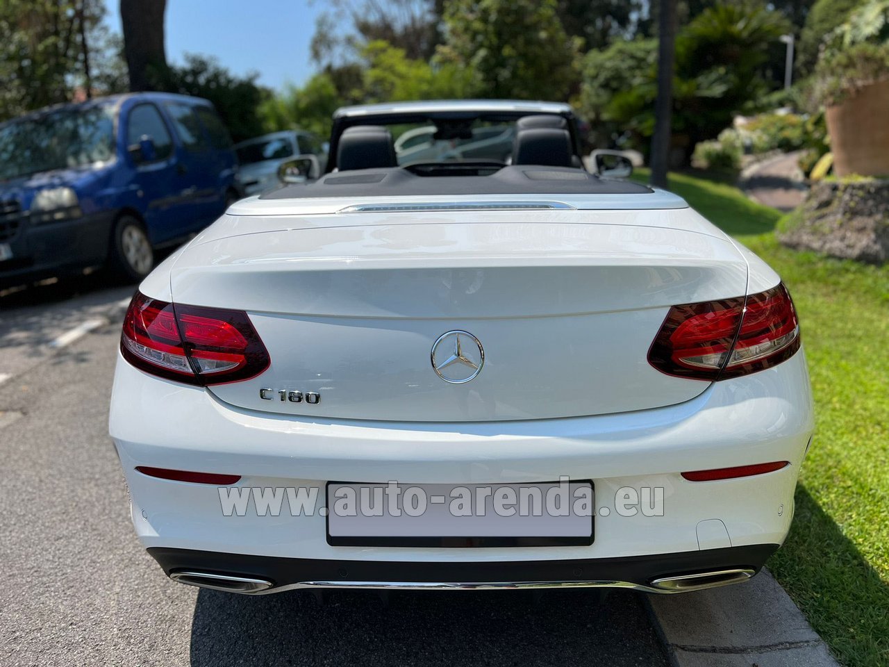 Rent the Mercedes-Benz C-Class C 180 Cabrio AMG Equipment White