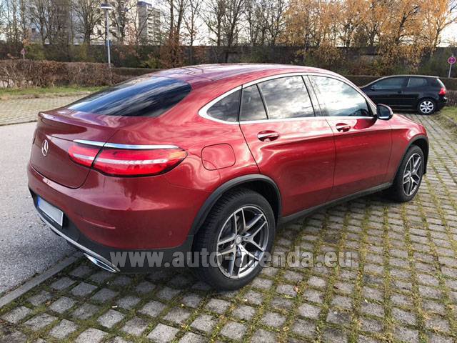 Rent The Mercedes Benz Glc Coupe Equipment Amg Car In Fontvieille