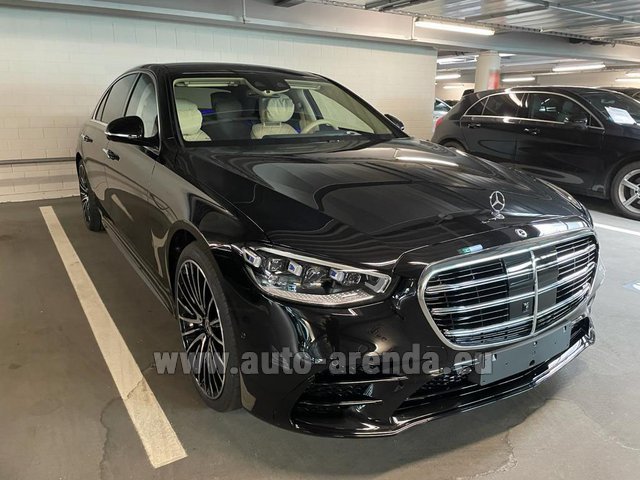 Rental Mercedes-Benz S-Class S 500 Long 4MATIC AMG equipment W223 in Monte Carlo