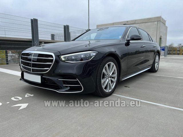 Rental Mercedes-Benz S-Class S400 Long 4Matic Diesel AMG equipment in Monte Carlo