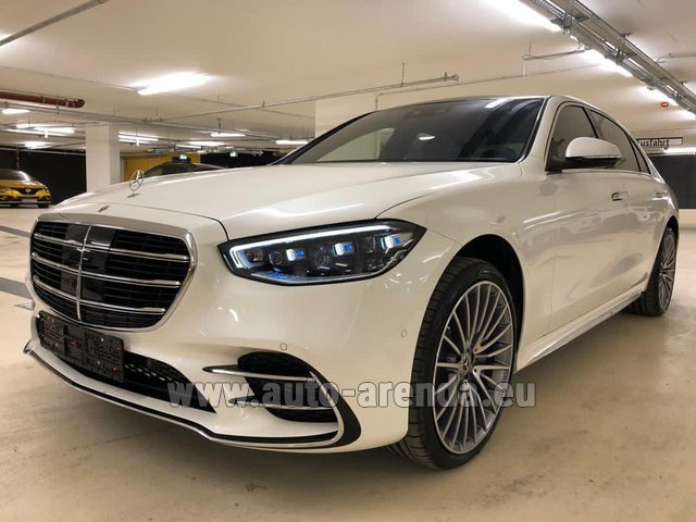 Rental Mercedes-Benz S-Class S500 Long 4Matic AMG equipment in Monte Carlo