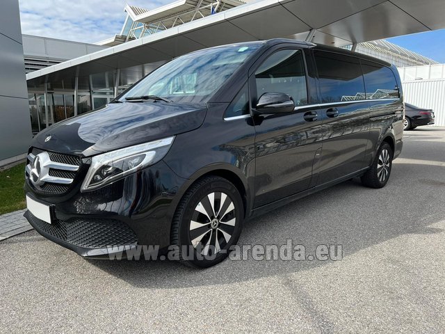 Rental Mercedes-Benz V-Class (Viano) V300d 4MATIC Extra Long (1+7 pax) in Monte Carlo