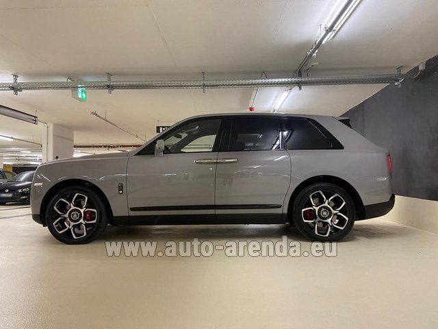 Rental Rolls-Royce Cullinan Grey in Monaco