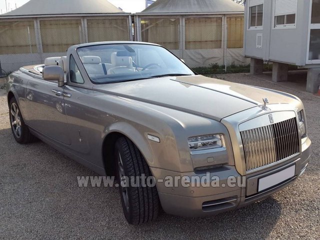 Rental Rolls-Royce Drophead in Fontvieille