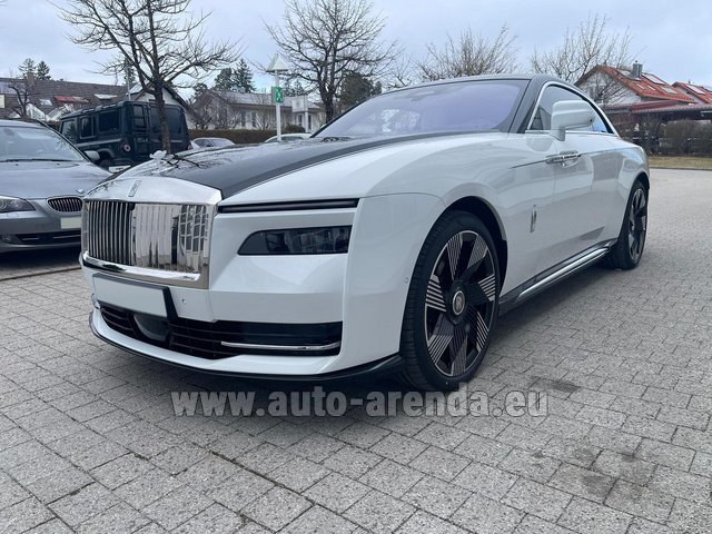 Rental Rolls-Royce Spectre Coupe Luxury Electric 2024 in Monte Carlo