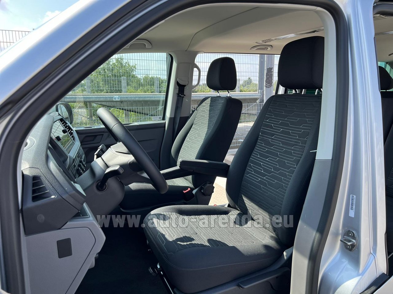 Rent Volkswagen Caravelle T6.1 2.0 TDI extra Long (8 seats) in Cote D'azur  International Airport