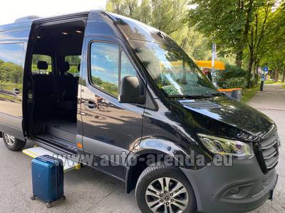 Mercedes-Benz Sprinter (8 passengers) car for transfers from airports and cities in Germany and Europe.